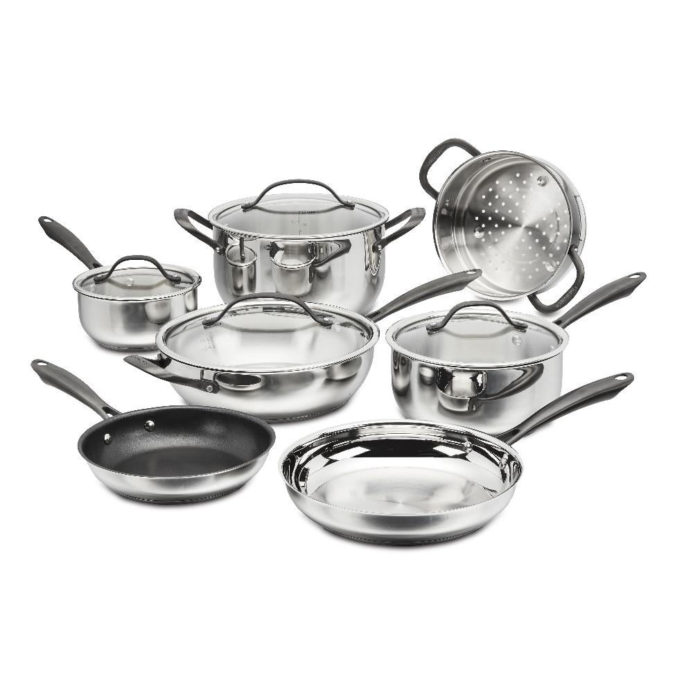 Cuisinart Radiant Pro Stainless with Brushed Titanium Finish 11-Pc Set 74-11 2026 Free Shipping