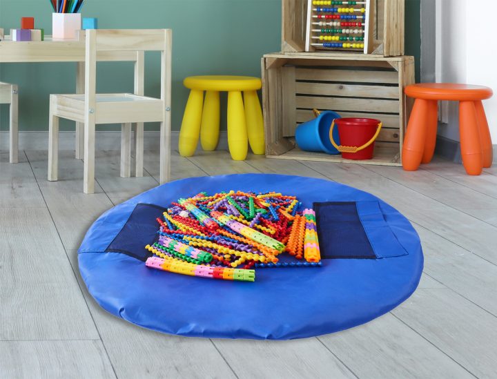 Periea Periea ‘Ella’ Toy Storage Bag & Mat – Draw String Lego Storage ...